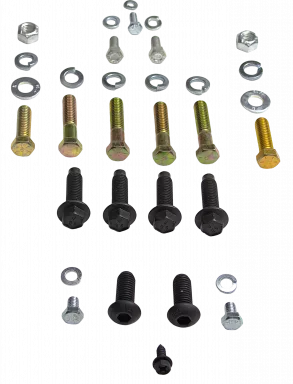 TKX Transmission-to-Bellhousing Hardware Kit | Ford Small Block | Aluminum Bell